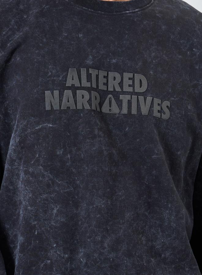 ستايلي سويت شيرت مغسول بقصة واسعة - Image 3